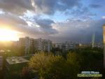 Мікрорайон Північний, наближення атмосферного фронту